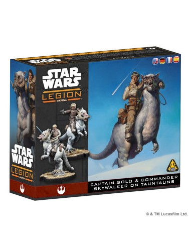 STAR WARS LEGION : CAPTAIN SOLO et COMMANDER...