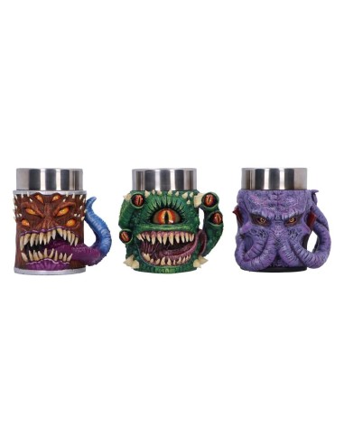 DONJONS & DRAGONS - Mini Monstre - Set de 3 Mini Chope 8.8cm 