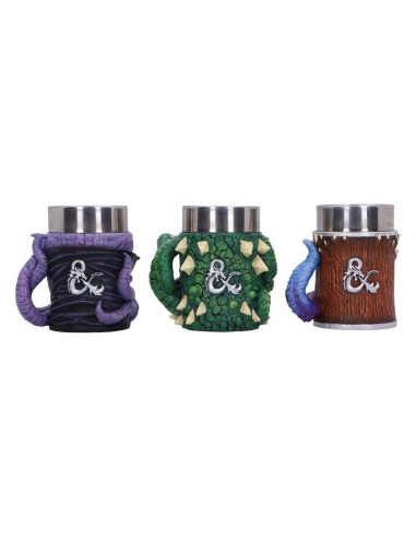 DONJONS & DRAGONS - Mini Monstre - Set de 3 Mini Chope 8.8cm 