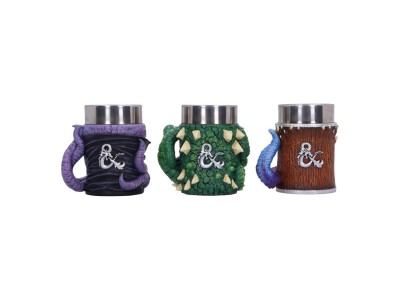 DONJONS & DRAGONS - Mini Monstre - Set de 3 Mini Chope 8.8cm 