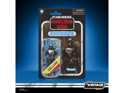 MANDALORIAN - Mandalorian & Grogu - Figurine Vintage Collection 10cm 
