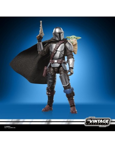 MANDALORIAN - Mandalorian & Grogu - Figurine Vintage Collection 10cm 