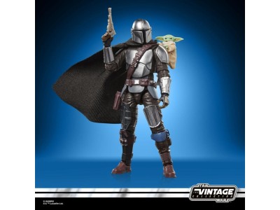 MANDALORIAN - Mandalorian & Grogu - Figurine Vintage Collection 10cm 