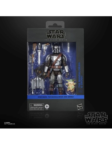 THE MANDALORIAN - Mandalorian & Grogu - Figure Black Series 15cm 