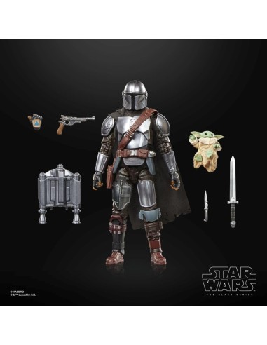 THE MANDALORIAN - Mandalorian & Grogu - Figure Black Series 15cm 