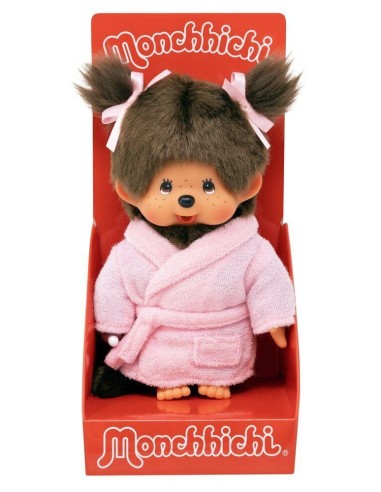MONCHHICHI - Peignoir - Peluche 20cm 
