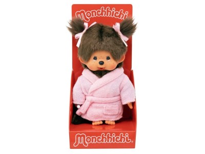 MONCHHICHI - Peignoir - Peluche 20cm 