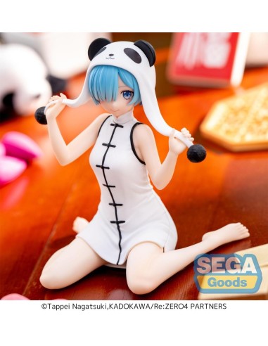 RE ZERO - Rem "Panda" - Figurine Yumemirize cm 