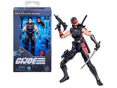 G.I. JOE - Snake Eyes (Dawn Moreno) - Fig. Classified Series #197 15cm 