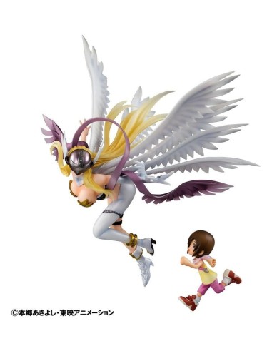 DIGIMON - Angewomon & Hikari Yagami - Statuette G.E.M. 22cm 