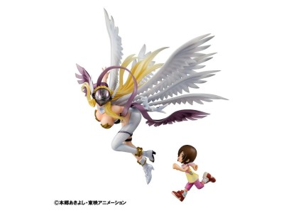 DIGIMON - Angewomon & Hikari Yagami - Statuette G.E.M. 22cm 
