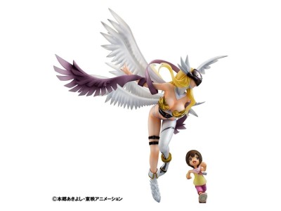 DIGIMON - Angewomon & Hikari Yagami - Statuette G.E.M. 22cm 