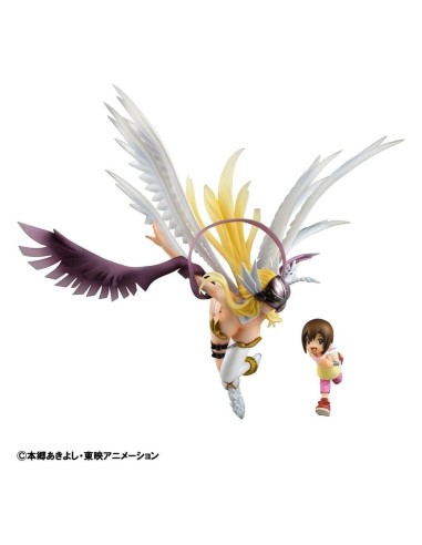 DIGIMON - Angewomon & Hikari Yagami - Statuette G.E.M. 22cm 