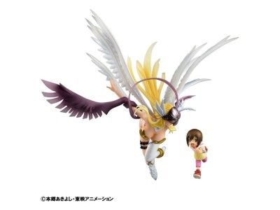 DIGIMON - Angewomon & Hikari Yagami - Statuette G.E.M. 22cm 
