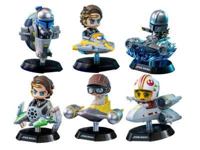 STAR WARS - Series 2 - Assortiment 6 Figurines Cosbi Riders 