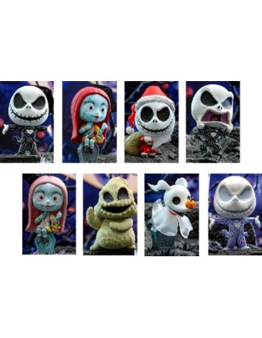 L'ETRANGE NOEL DE MONSIEUR JACK - Assortiment 8 Fig. Cosbi 8cm 