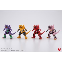 GODZILLA X EVANGELION - Mechagodzilla EVA Colour - Set 4 Statue 9cm 