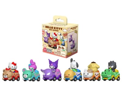 HELLO KITTY - Zoom Hero 1 - Assortiment 12 Figurines 5cm Blind Box 
