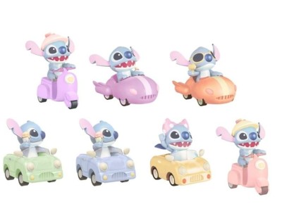 STITCH - Zoom Hero Series 2 - Assortiment 12 Figurines 5cm Blind Box 