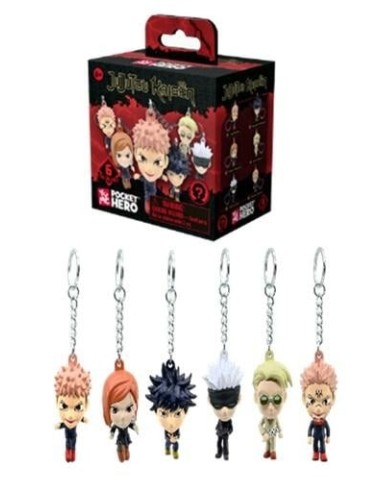 JUJUTSU KAISEN - Series 1 - Assortiment 12 Porte-Clés 5.5cm Blind Box 