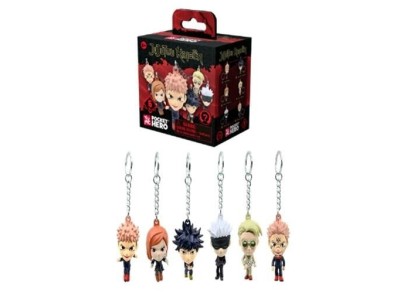 JUJUTSU KAISEN - Series 1 - Assortiment 12 Porte-Clés 5.5cm Blind Box 