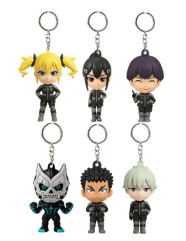 KAIJU NO. 8 - Series 1 - Assortiment 12 Porte-Clés 5.5cm Blind Box 
