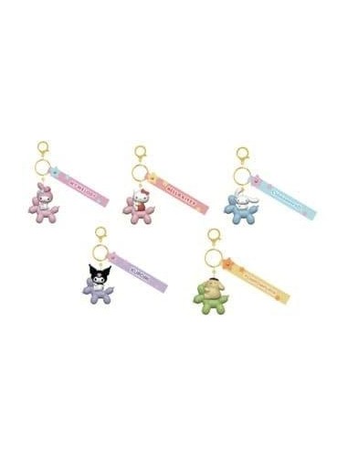 HELLO KITTY - Balloon Series -Assort 12 Porte-Clés 13cm Blind Box 