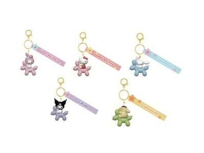 HELLO KITTY - Balloon Series -Assort 12 Porte-Clés 13cm Blind Box 