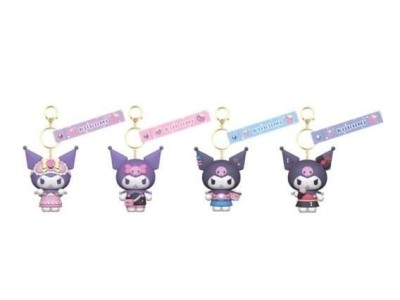HELLO KITTY -Kuromi Outfit Series -Assort 12 Porte-Clés 13cm Blind Box 
