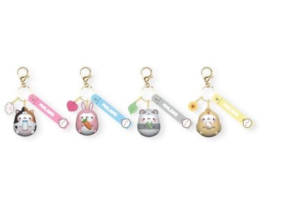 MOLANG - Animal Costume Series -Assortiment 9 Porte-Clés 5cm Blind Box 