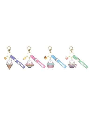 MOLANG - Snack Times Series - Assortiment 9 Porte-Clés 5cm Blind Box 