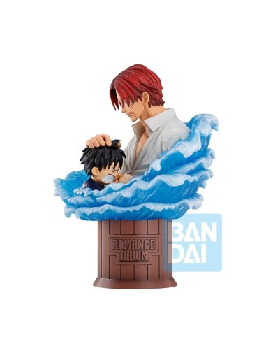 ONE PIECE - Shanks & Luffy - Figurine Red Hair Pirates 15cm 