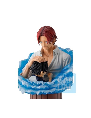 ONE PIECE - Shanks & Luffy - Figurine Red Hair Pirates 15cm 