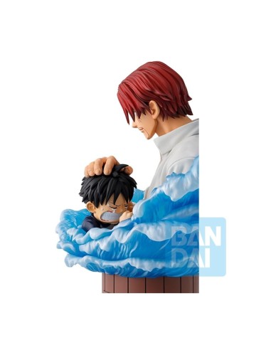 ONE PIECE - Shanks & Luffy - Figurine Red Hair Pirates 15cm 