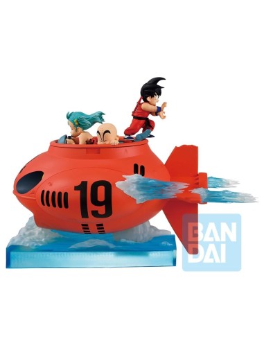 DRAGON BALL - Son Goku, Bulma & Krillin - Fig. VS Red Ribbon Army 16cm 