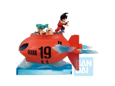 DRAGON BALL - Son Goku, Bulma & Krillin - Fig. VS Red Ribbon Army 16cm 