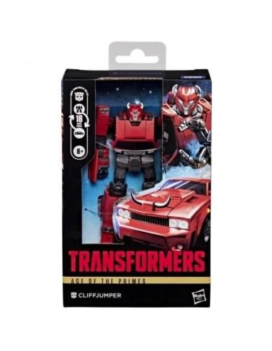 TRANSFORMERS Age of the Primes - Cliffjumper - Figurine DLX Class 12cm 