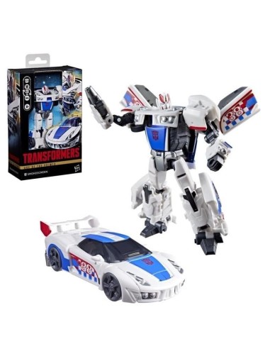 TRANSFORMERS Age of the Primes - Smokescreen - Figurine DLX Class 13cm 
