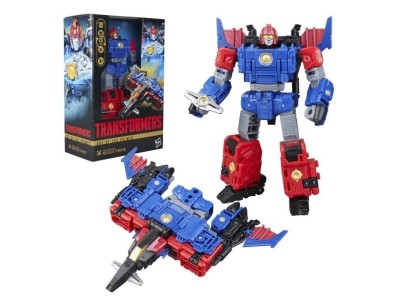 TRANSFORMERS Age of the Primes - Nexus Prime Voyager - Figurine 15.5cm 
