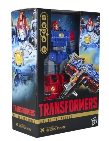 TRANSFORMERS Age of the Primes - Nexus Prime Voyager - Figurine 15.5cm 