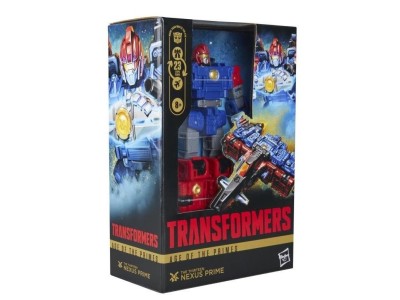 TRANSFORMERS Age of the Primes - Nexus Prime Voyager - Figurine 15.5cm 
