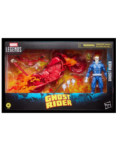 MARVEL - Ghost Rider with Motorcycle - Figurine Legend Series 15cm 