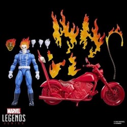 MARVEL - Ghost Rider with Motorcycle - Figurine Legend Series 15cm  2