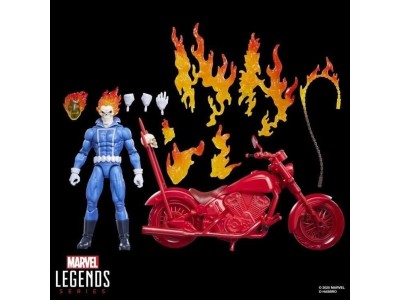 MARVEL - Ghost Rider with Motorcycle - Figurine Legend Series 15cm 