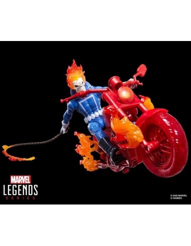 MARVEL - Ghost Rider with Motorcycle - Figurine Legend Series 15cm 