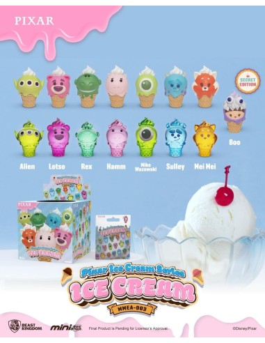 DISNEY - Pixar Ice Cream Series - Blind Box Set 24 Figurine 3.5cm 