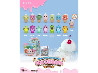 DISNEY - Pixar Ice Cream Series - Blind Box Set 24 Figurine 3.5cm 