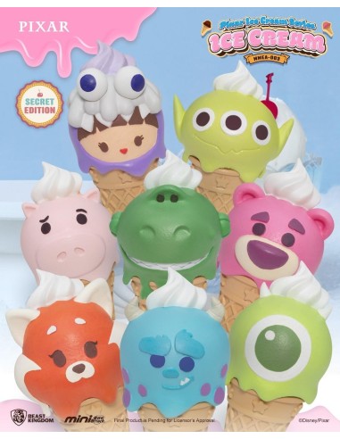 DISNEY - Pixar Ice Cream Series - Blind Box Set 24 Figurine 3.5cm 