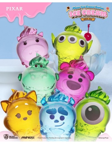 DISNEY - Pixar Ice Cream Series - Blind Box Set 24 Figurine 3.5cm 