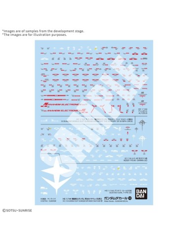 GUNDAM Hathaway Sorcery of Nymph Circe - DECAL 143 